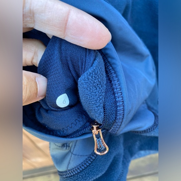 Lululemon Fleecy Keen Jacket Women’s Navy blue Size 6. - Picture 5 of 14